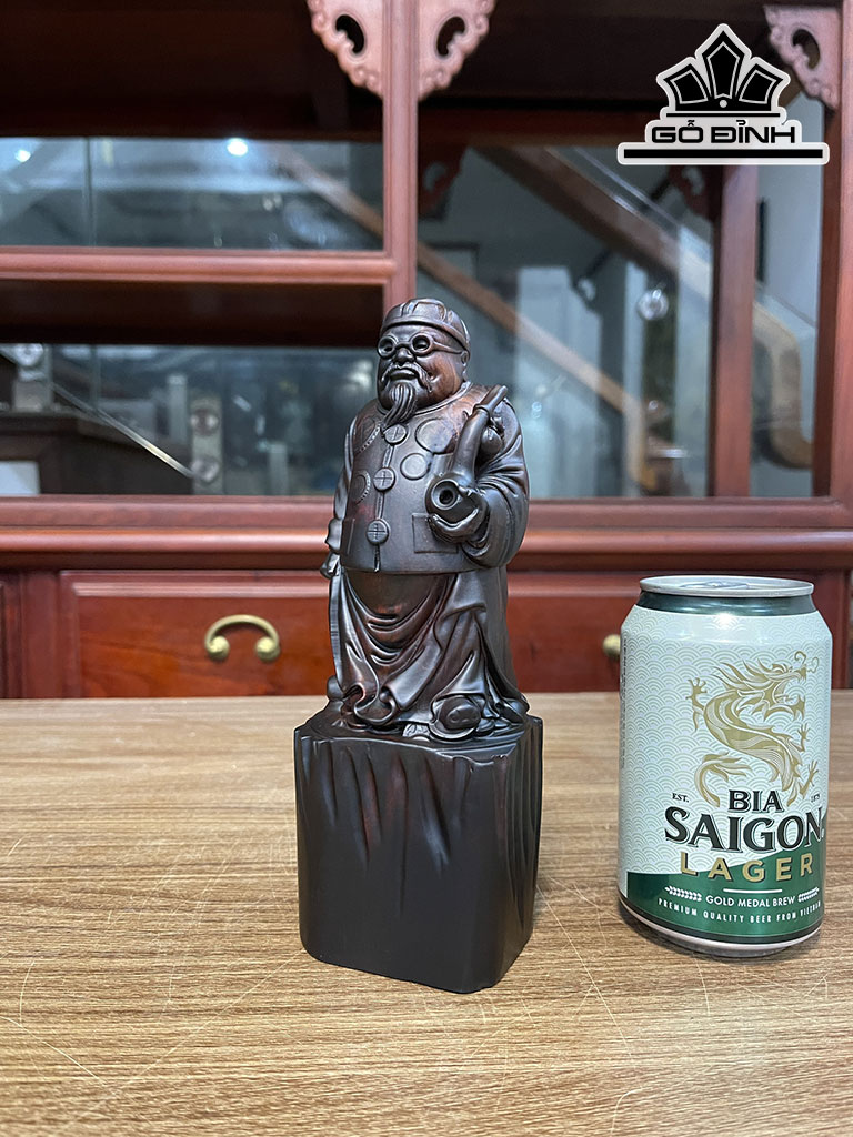 Cụ Thương Gia Gỗ Hương Cao 20 Ngang 9 Sâu 8 (cm)