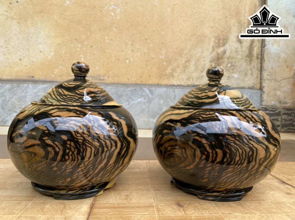 Thố Gỗ Cẩm Cao 20 Đường Kính 19 (cm)