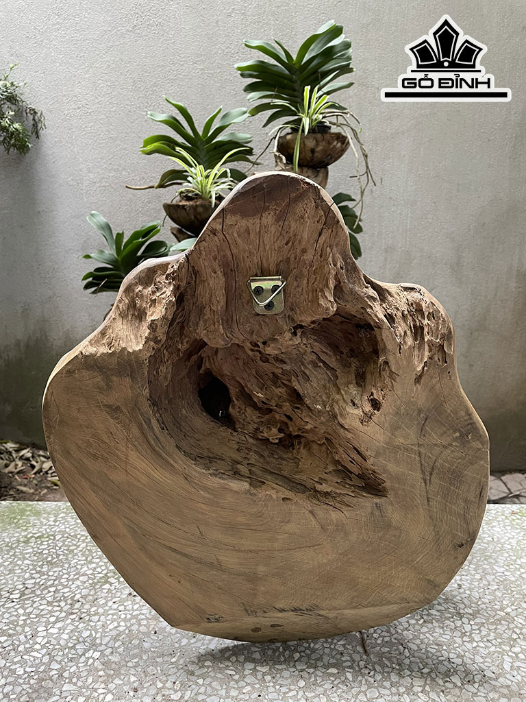 Tượng Đạt Ma Sư Tổ Gỗ Bách Xanh Cao 46 Ngang 40 Sâu 20 (cm)