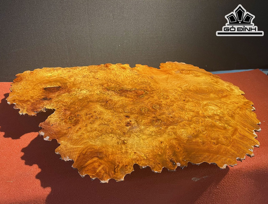 Khay Trà Gỗ Nu Hương Ngang 60 Cao 40 Sâu 1,3 (cm)