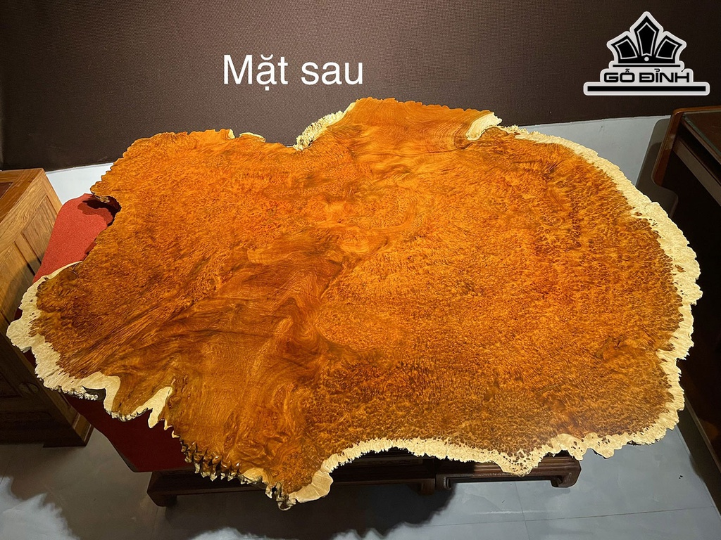 Mặt Bàn Gỗ Nu Hương Cao 100 Ngang 115  Sâu 5,2 (cm)