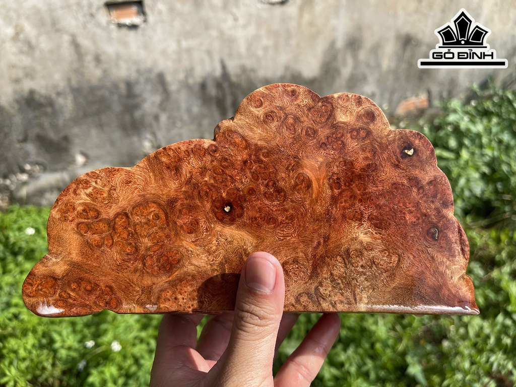 Tượng Phật Di Lặc Gỗ Nu Hương Cao 6 Ngang 21 (cm)