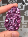 Mặt Dây Chuyền Quan Âm Đá Ruby Cao 51,6 Ngang 33,6 Sâu 9,5 (mm) 158,3cts