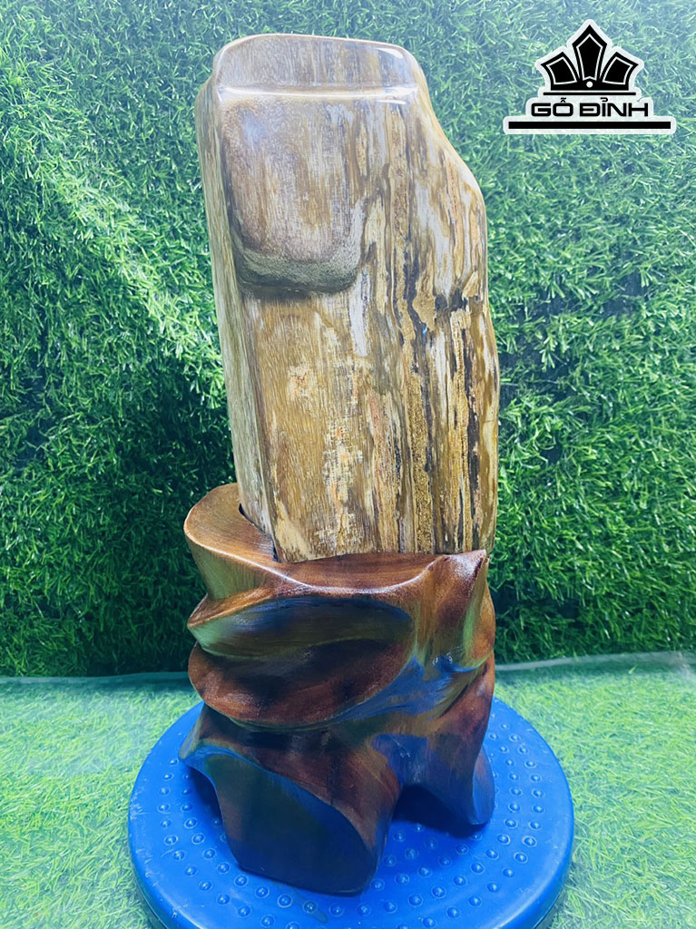 Tác Phẩm Gỗ Hóa Thạch 4,5kg