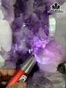 Tinh Thể Đá Thạch Anh Tím Cao 42 Ngang 20 Sâu 18 (cm) 29,5kg