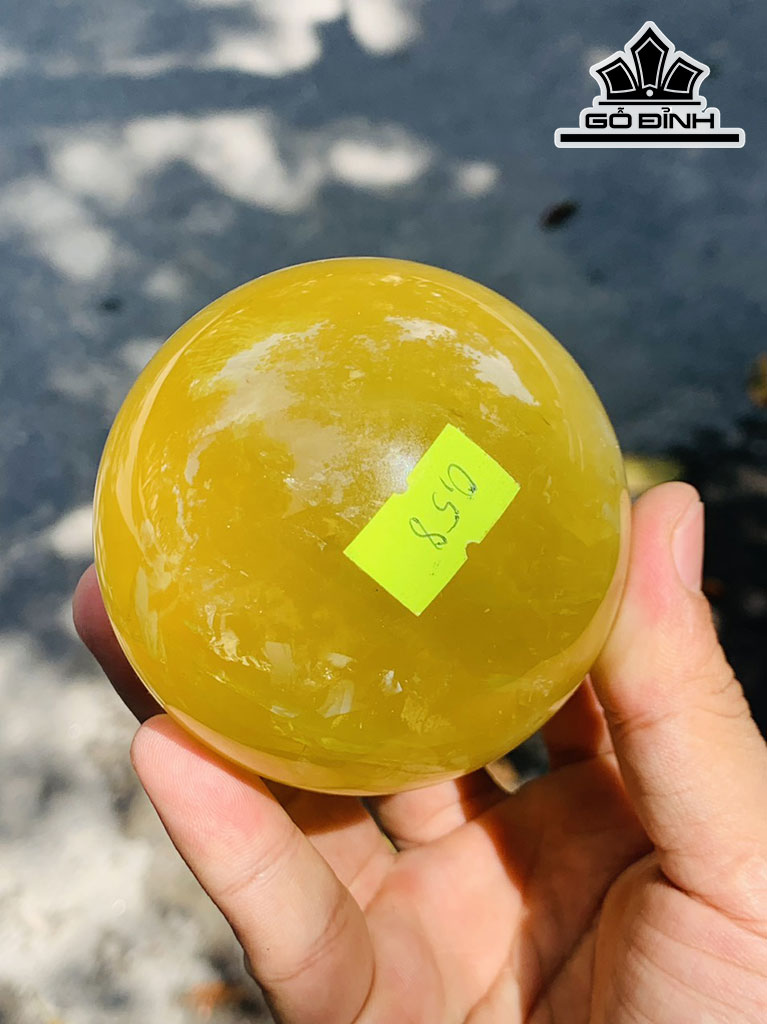 Thạch Anh Vàng Sao Đá Thạch Anh Vàng Đường Kính 0,58 kg