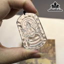 Mặt Dây Chuyền Đá Thạch Anh Trắng Cao 50,8 Ngang 33 Sâu 10 (mm) 30gr