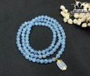 Chuỗi Đá Aquamarine Đường Kính Hạt 5,5 (mm)