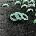 Nhẫn Đá Ngọc Lam (Turquoise) Đường Kính 16.2,17.3 (mm)