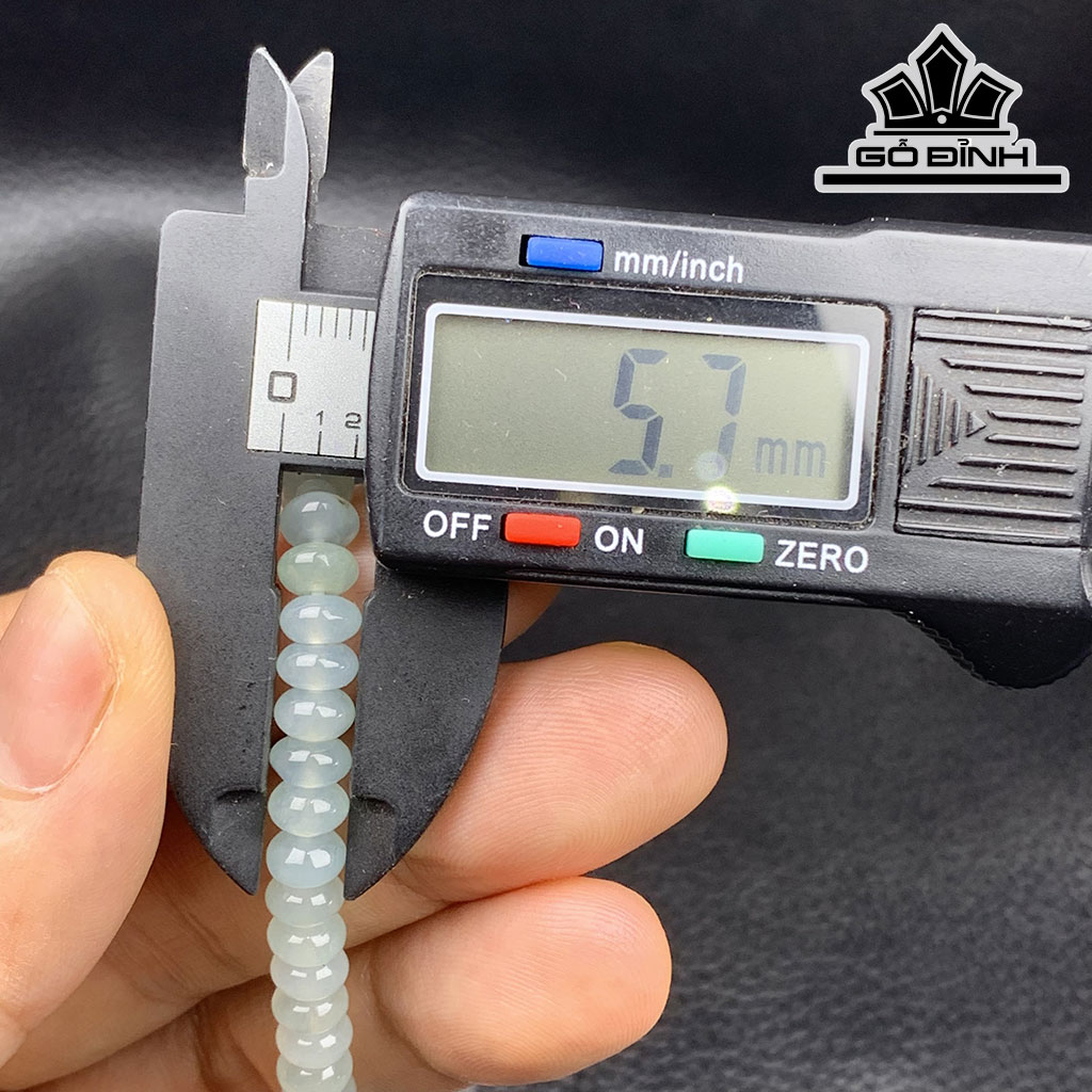 Vòng Tay Đá Cẩm Thạch (Jadeite) Đường Kính Hạt 5,7 (mm)