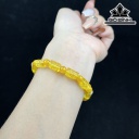 Vòng Tay Đá Hổ Phách Đường Kính Hạt 8 (mm)