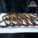 Vòng Tay Đá Mắt Hổ Đường Kính Hạt 13,5 (mm)