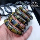 Vòng Tay Đá Mắt Hổ Đường Kính Hạt 13,5 (mm)