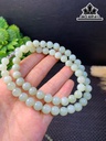 Vòng Tay Đá Ngọc Bích (Nephrite Jade) Đường Kính Hạt 8 (mm)