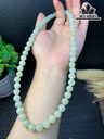 Vòng Tay Đá Ngọc Bích (Nephrite Jade) Đường Kính Hạt 8 (mm)