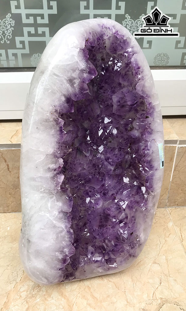 Tinh Thể Đá Thạch Anh Cao 39 Ngang 23,5 Sâu 13,5 (cm) 13,7kg