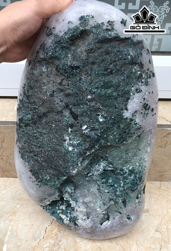 Tinh Thể Đá Thạch Anh Cao 39 Ngang 23,5 Sâu 13,5 (cm) 13,7kg