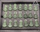 Mặt Dây Chuyền Đá Ngọc Bích (Nephrite Jade) Cao 3,5 (cm)