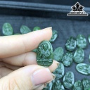 Mặt Dây Chuyền Phật Bản Mệnh Đá Ngọc Bích (Nephrite Jade) Cao 2 (cm)