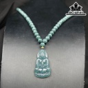 Vòng Cổ Đá Ngọc Lam (Turquoise) Đường Kính Hạt 8 (mm)
