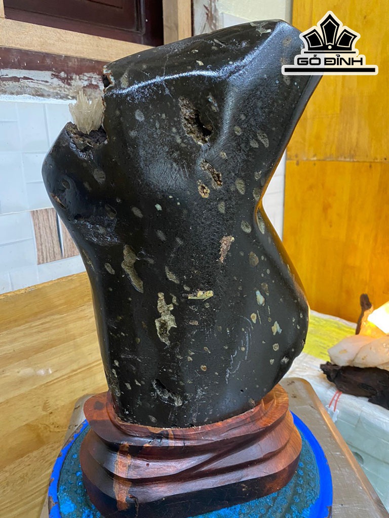 Tác Phẩm Hoa Đá Đá Aragonit Cao 40 (cm) 11,8kg