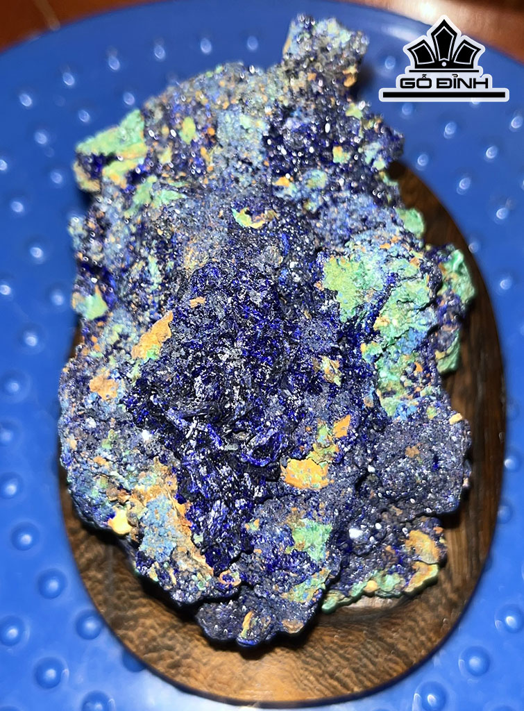 Tinh Thể Đá Azurite Cao 9 Ngang 12 (cm) 694gr