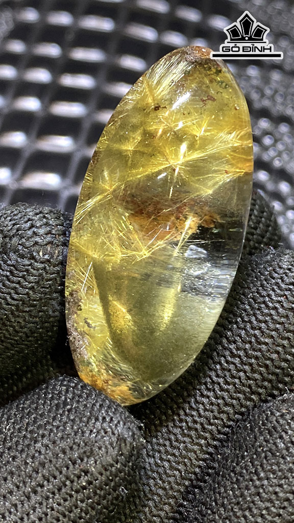 Mặt Trơn Hoa Thị Đá Thạch Anh Ưu Linh Cao 42,6 Ngang 20,6 Sâu 15 (mm) 17,6gr