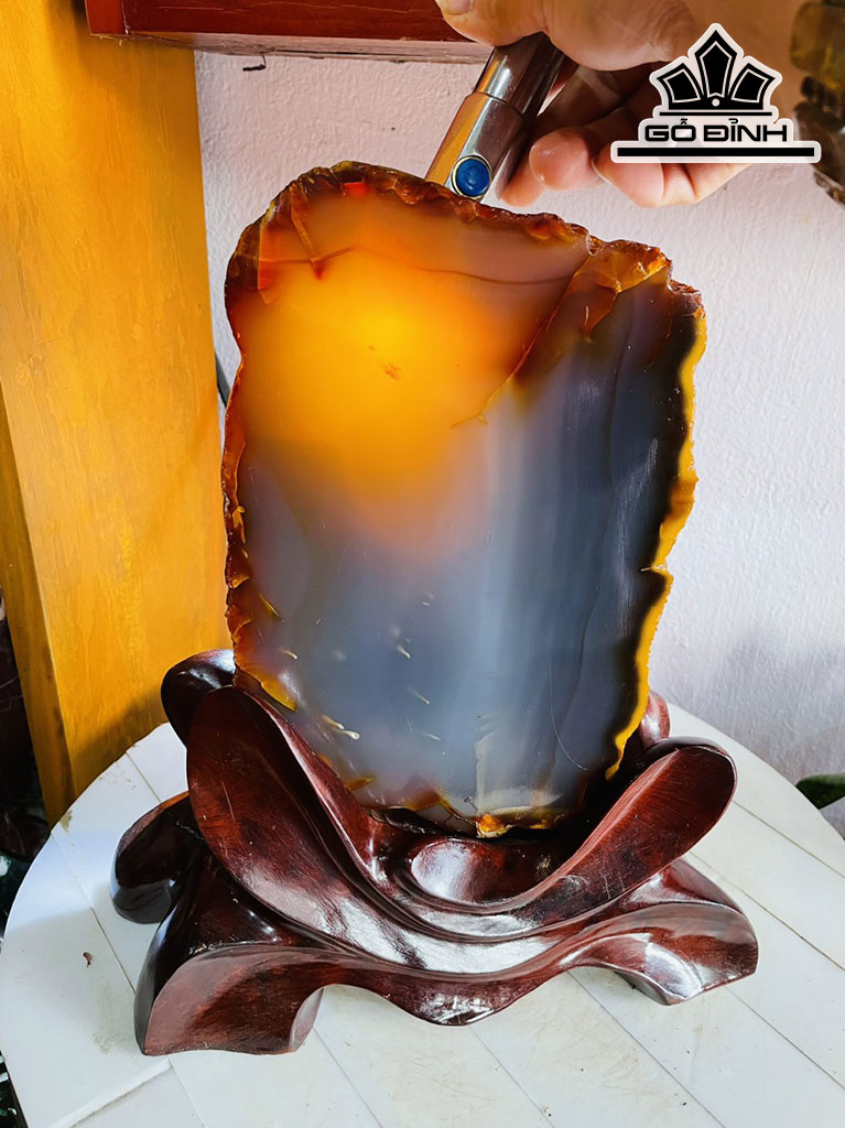 Tác Phẩm Đá Cuội Cao 30 Ngang 15 (cm) 4.7kg