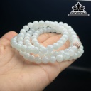Chuỗi Đá Bạch Ngọc Đường Kính Hạt 7 (mm)