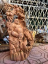 Tượng Phật Di Lặc Gỗ Ngọc Am Cao 77 Ngang 46 Sâu 30 (cm)