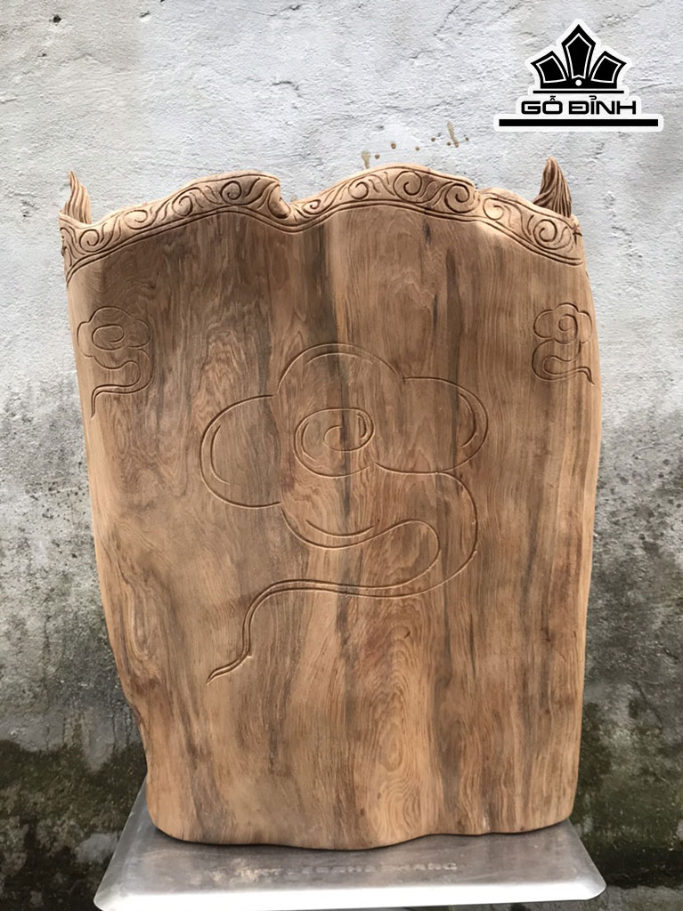 Tượng Phật Di Lặc Gỗ Ngọc Am Cao 46 Ngang 38 Sâu 30 (cm)