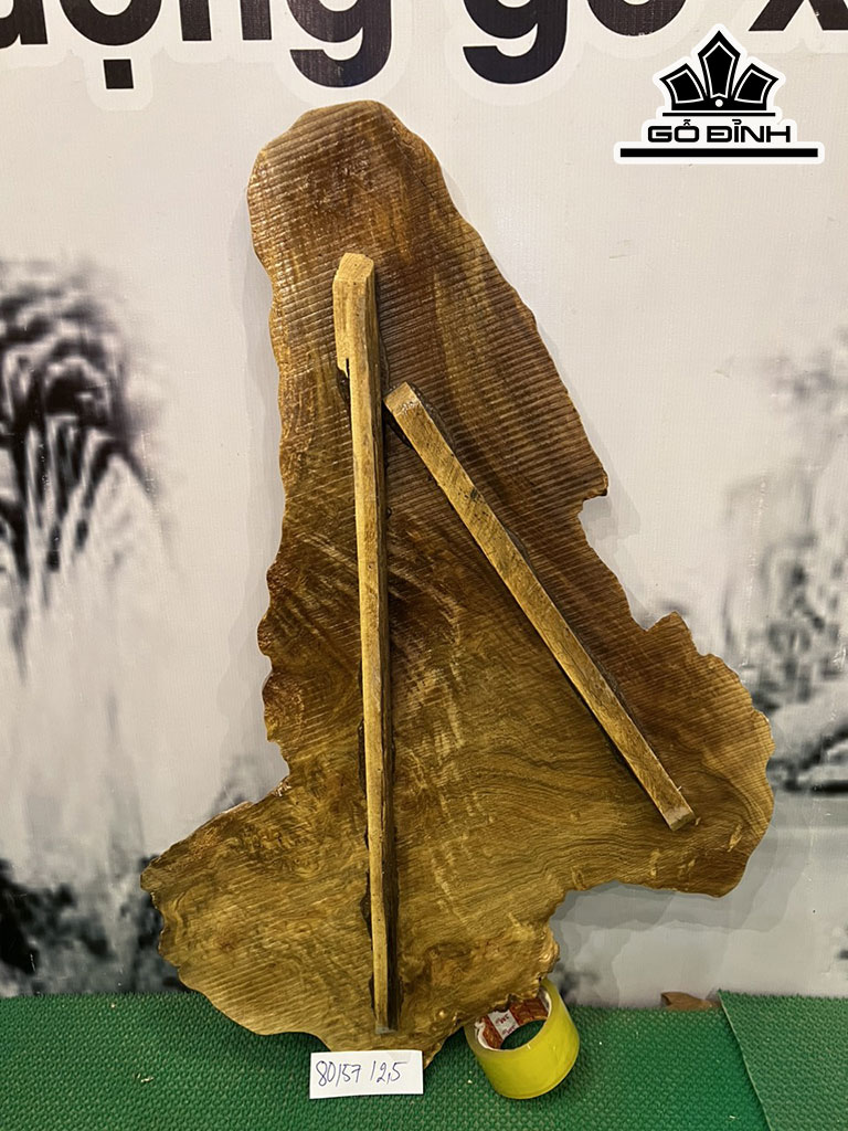 Tranh Chữ Cha Mẹ Gỗ Nu Nghiến Cao 80 Ngang 57 Sâu 2,5 (cm)