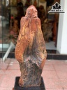 Tượng Đạt Ma Sư Tổ Gỗ Cẩm Cao 63 Ngang 26 Sâu 26 (cm)