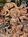 Tượng Phật Bà Quan Âm Gỗ Huyết Long Cao 65 Ngang 79 Sâu 8 (cm)
