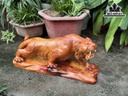 Tượng Hổ Phong Thủy Gỗ Hương Ngang 45 Cao 20 Sâu 13 (cm)