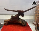 Tượng Đại Bàng Gỗ Trắc Ngang 56 Cao 40 Sâu 16 (cm)