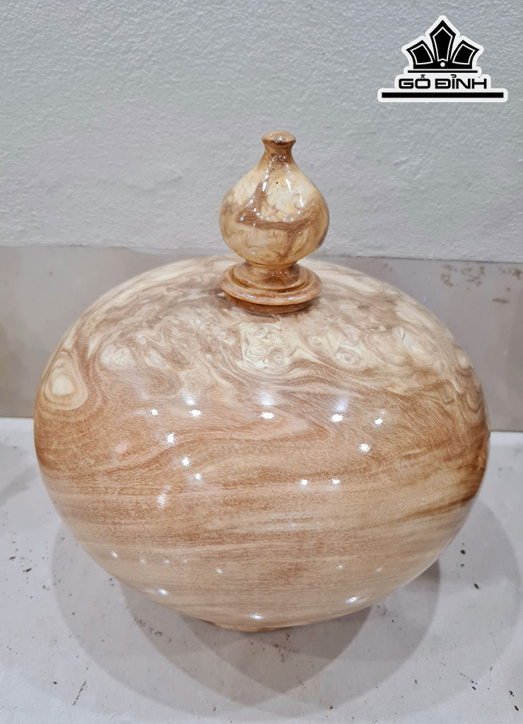 Chum Phú Quý Gỗ Hương Cao 21 Đường Kính 19 (cm)