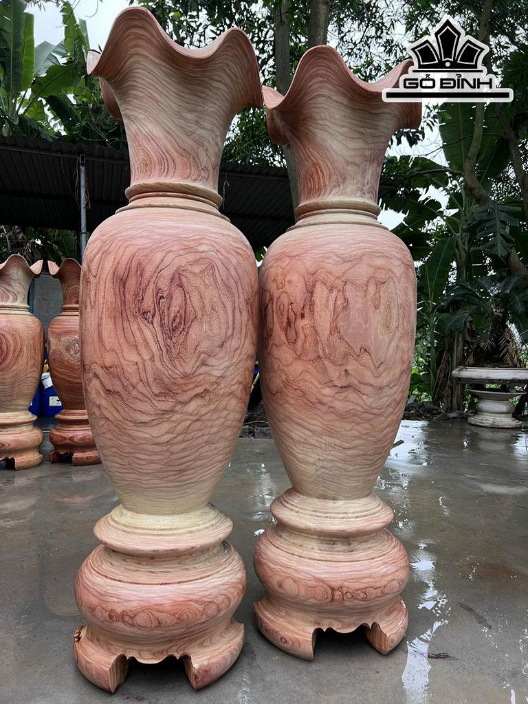 Lục Bình Gỗ Hương Cao 180 Đường Kính 54 (cm)