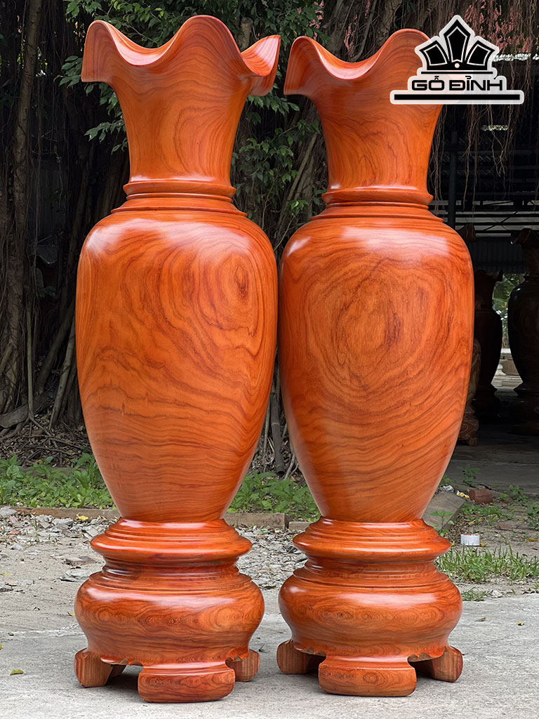 Lục Bình Gỗ Hương Cao 180 Đường Kính 55 (cm) Đ4