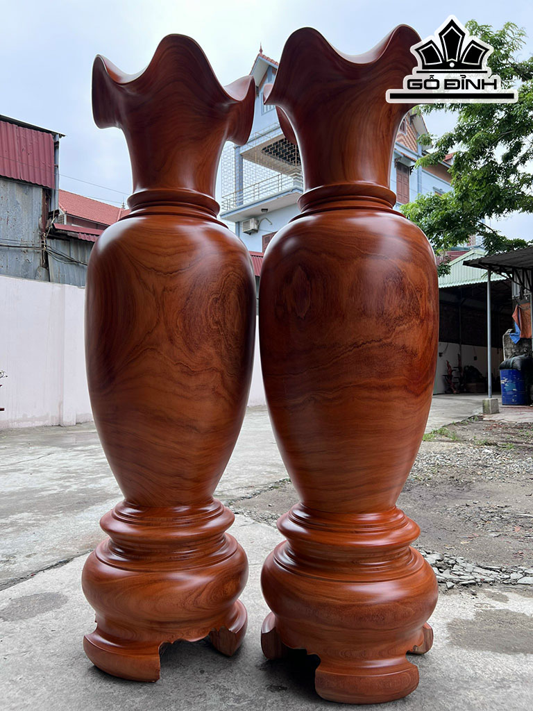 Lục Bình Gỗ Hương Cao 180 Đường Kính 55 (cm) Đ5