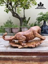 Tượng Hổ Phong Thủy Gỗ Cẩm Cao 21 Ngang 41 Sâu 15 (cm) - Copy