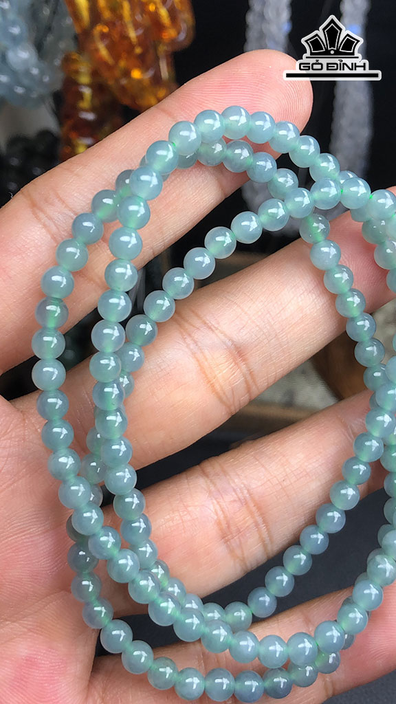 Chuỗi Đá Cẩm Thạch Đường Kính Hạt 4,7 (mm) 24gr