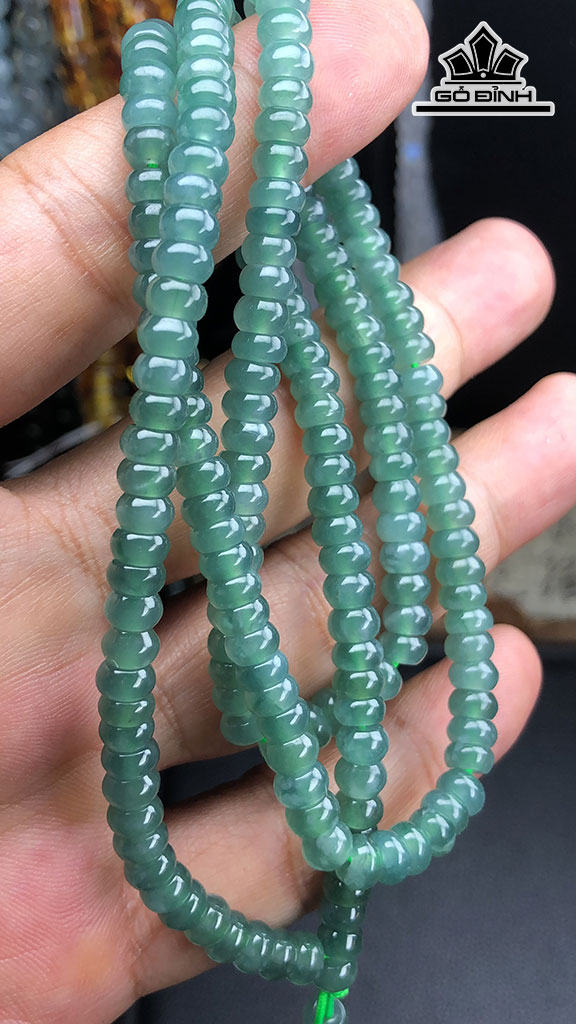Chuỗi Đá Cẩm Thạch Đường Kính Hạt 5,6 (mm) 40gr