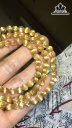 Chuỗi Đá Thạch Anh Tóc Vàng Đường Kính Hạt 5,7 (mm) 25.2gr