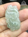 Mặt Dây Chuyền Đá Cẩm Thạch Cao 38,8 Ngang 21 Sâu 4,5 (mm) 6gr