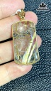 Mặt Dây Chuyền Đá Thạch Anh Tóc Vàng Cao 38,8 Ngang 21 Sâu 9 (mm) 16gr