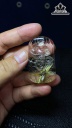 Mặt Dây Chuyền Đá Thạch Anh Tóc Vàng Cao 49,5 Ngang 29,5 Sâu 11,5 (mm) 30gr