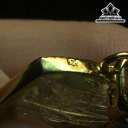 Mặt Dây Chuyền Quan Âm Đá Thạch Anh Tóc Vàng Cao 34,4 Ngang 18,3 Sâu 7,2 (mm) 9,5gr