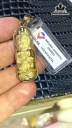 Mặt Dây Chuyền Quan Âm Đá Thạch Anh Tóc Vàng Cao 40 Ngang 14,05 Sâu 8,26 (mm) 45,56cts