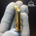 Mặt Dây Chuyền Quan Âm Đá Thạch Anh Tóc Vàng Cao 41 Ngang 24,7 Sâu 10,2 (mm) 22,9gr